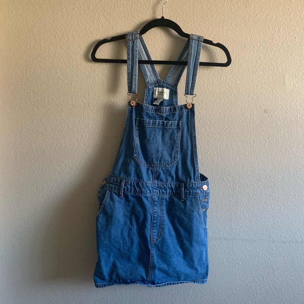 Denim Overall Dress